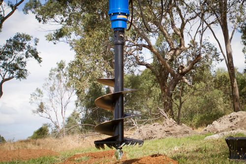 Tarière pour chargeur compact - S5 series - Auger Torque Europe Ltd. - pour excavatrice