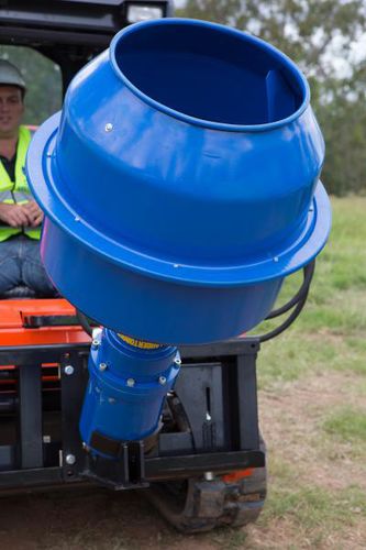 Bétonnière hydraulique - Auger Torque Europe Ltd. - pour chargeuse compacte / traditionnelle