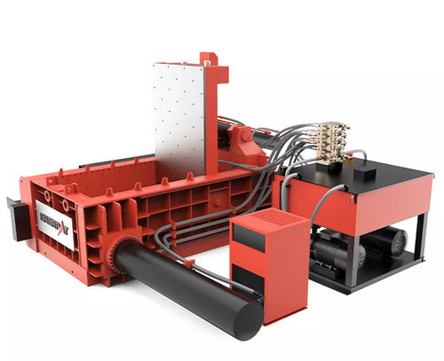 Presse à balles pour ferraille - AMB-L2520-315T - ENERPAT AMERICA - de canettes / pour produits en vrac / horizontale
