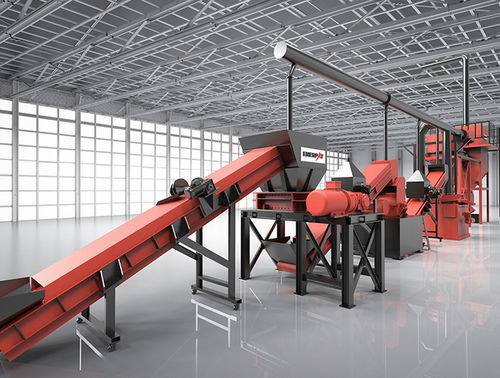 Installation de recyclage de plastique - ERL-E - ENERPAT AMERICA - d'aluminium / de papier / DEEE