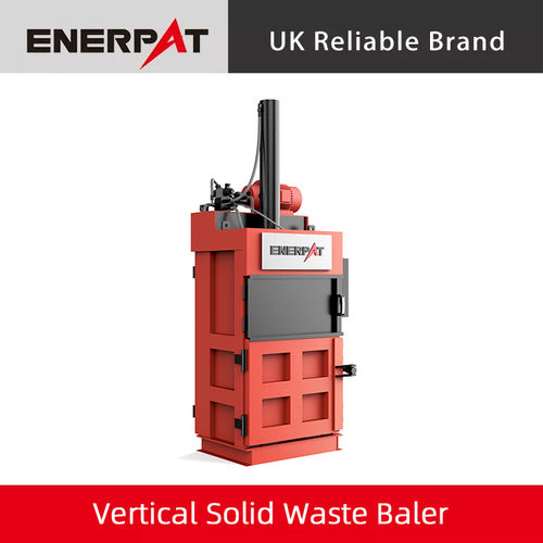 Presse à balles pour carton - vertical baling press - VB-10S - ENERPAT AMERICA - pour papier / pour plastique / pour déchets