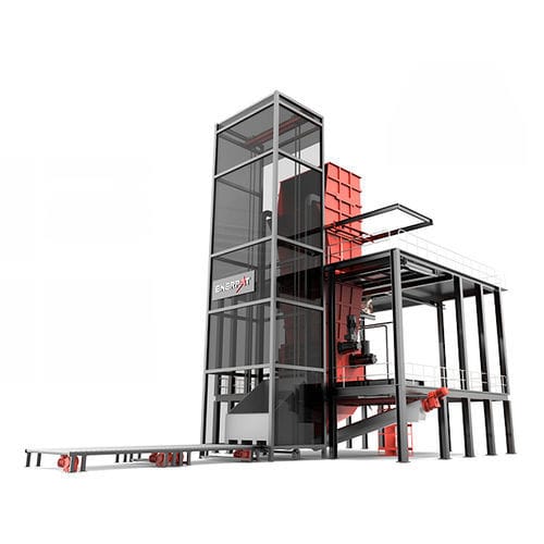 Installation de recyclage pour batterie - ENERPAT AMERICA - de batteries Lithium-Ion / par broyage / séparation de métaux