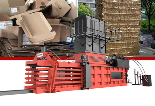Presse à balles pour carton - HBA-100-110110 - ENERPAT AMERICA - pour papier / pour plastique / pour bouteilles