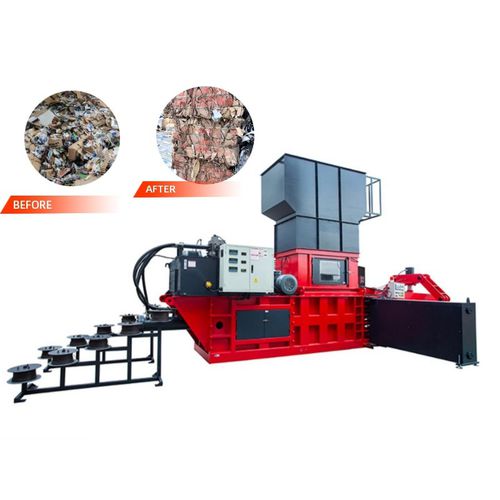 Presse à balles pour textiles - HBA series - ENERPAT AMERICA - horizontale / à chargement par le haut / automatique