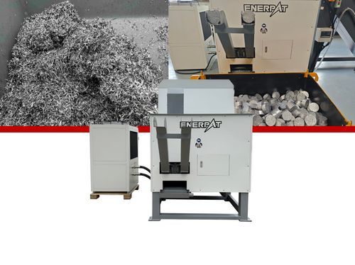 Presse à briquette de copeaux métalliques - BM series - ENERPAT AMERICA - de copeaux / hydraulique / automatique