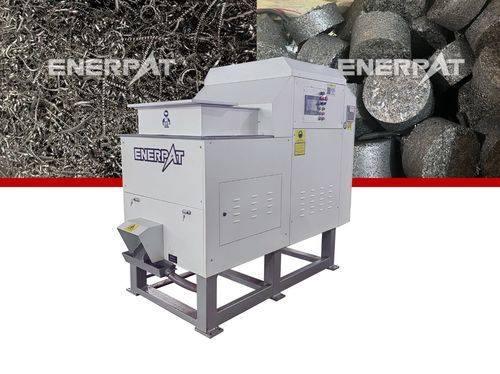 Presse à briquette de copeaux métalliques - BM-570 - ENERPAT AMERICA - de copeaux / pour briquettes cylindriques / hydraulique