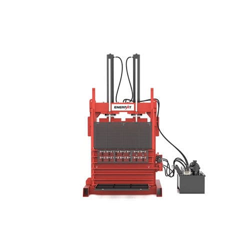Presse à balles pour pneus - ENERPAT AMERICA - horizontale / compacte / haute capacité
