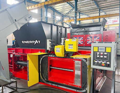 Presse à balles de canettes - ENERPAT AMERICA - pour carton / pour cuivre / pour textiles