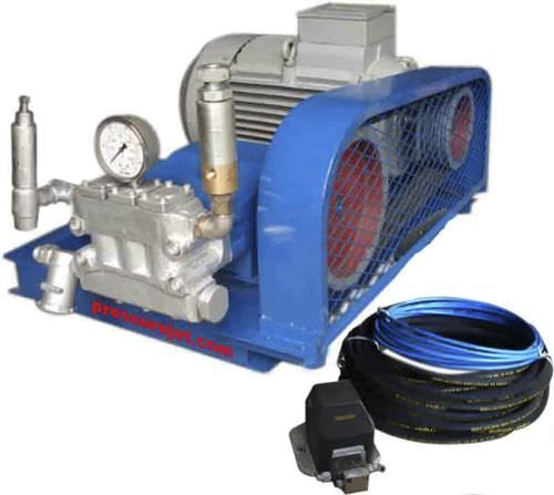 Pompe à piston - PressureJet Systems Pvt. Ltd. - pour produits chimiques / électrique / industrielle