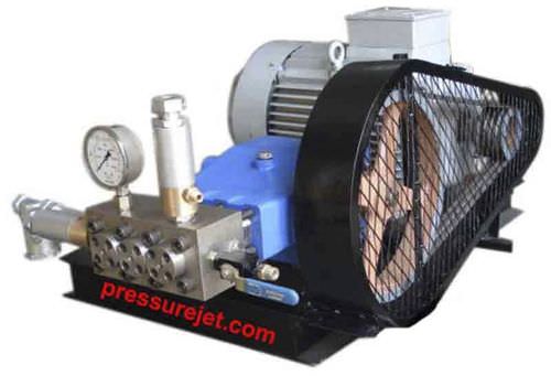 Pompe alternative - max. 2 800 bar - PressureJet Systems Pvt. Ltd. - à eau / entraînée par moteur / industrielle
