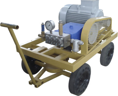 Nettoyeur haute pression électrique - PressureJet Systems Pvt. Ltd. - sur remorque