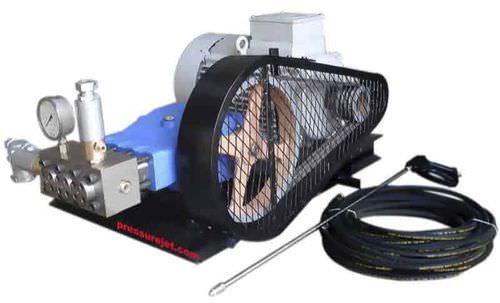 Pompe à piston plongeur - Triplex - PressureJet Systems Pvt. Ltd. - à eau / électrique / industrielle