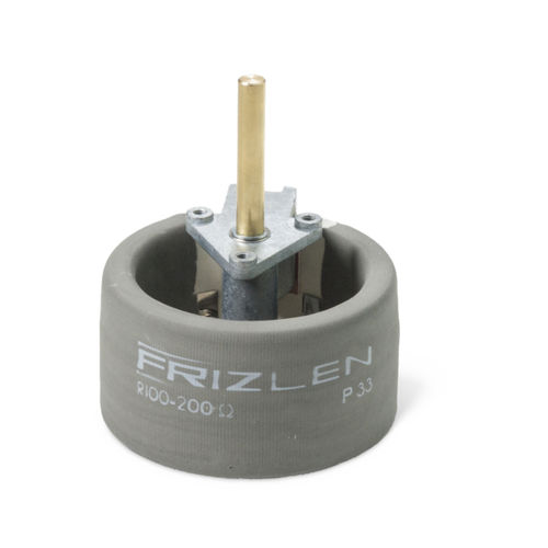 Potentiomètre rotatif - R100, R150, R250, R500 series - Frizlen GmbH & Co. KG - manuel / bobiné / recouvert de ciment