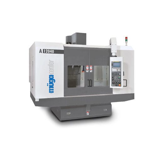 Centre d'usinage CNC 3 axes - A12040 - Müga Werkzeugmaschinen GmbH - vertical / 24 outils / pour pièce de grande dimension