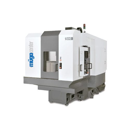 Centre d'usinage CNC 3 axes - S6040 - Müga Werkzeugmaschinen GmbH - vertical / à table rotative / SK40
