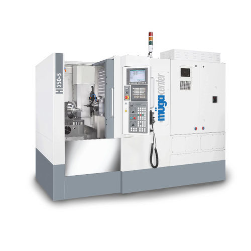 Centre d'usinage CNC 5 axes - H250-5 - Müga Werkzeugmaschinen GmbH - horizontal / 36 outils / compact