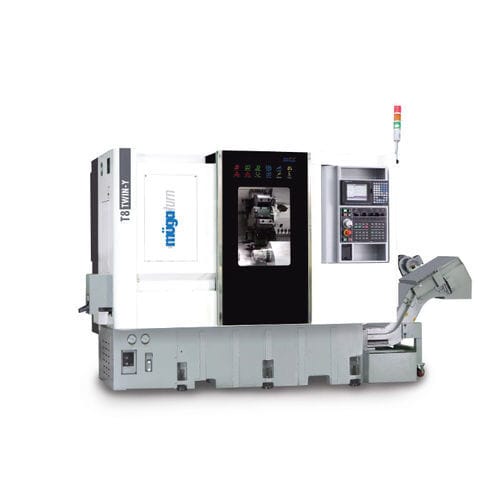 Centre de tournage CNC - T8 Twin-Y - Müga Werkzeugmaschinen GmbH - universel / 12 outils / de haute précision