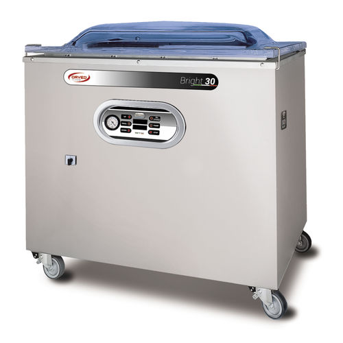 Machine d'emballage semi-automatique - BRIGHT 30 - Orved S.p.A. - sous vide / à cloche