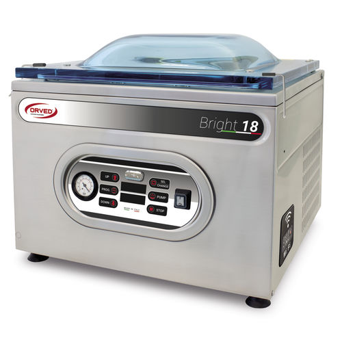 Machine d'emballage semi-automatique - BRIGHT 18 - Orved S.p.A. - automatique / sous vide / à cloche