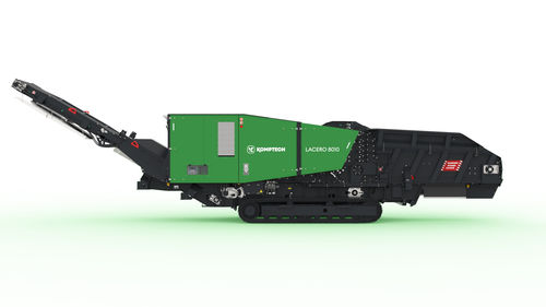 Déchiqueteur à 1 arbre - Lacero - Komptech - pour le bois / pour les déchets verts / mobile