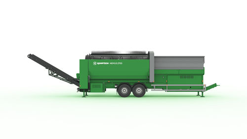 Crible pour traitement biologique des déchets - Nemus series - Komptech - mobile / à tambour / pour produits en vrac