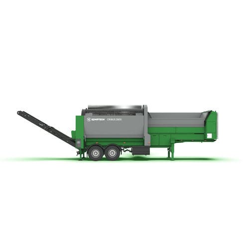 Crible pour traitement biologique des déchets - Cribus 2800 - Komptech - mobile / à tambour / pour produits en vrac