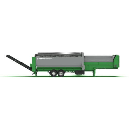 Crible pour traitement biologique des déchets - Cribus 5000 - Komptech - mobile / à tambour / pour déchets