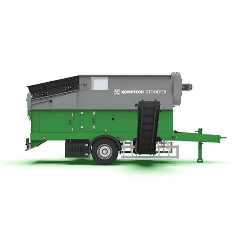 Séparateur de particules - Stonefex - Komptech - centrifuge / pour tri sélectif / pour traitement de biodiesel