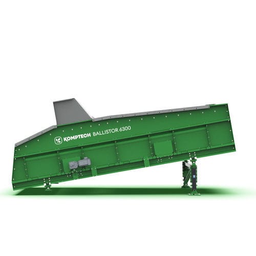 Crible pour traitement biologique des déchets - Ballistor - Komptech - vibrant linéaire / de particules / pour déchets
