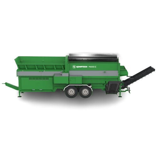 Crible pour environnements sévères - Maxx E - Komptech - à tambour / pour produits en vrac / pour déchets