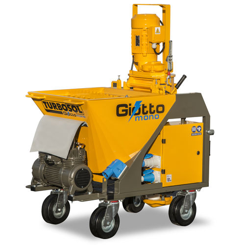 Machine à projeter enduit - GIOTTO MONO - TURBOSOL PRODUZIONE SRL - pour mortier