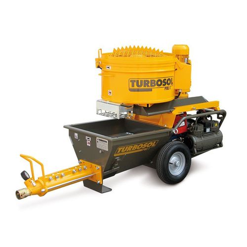 Machine à projeter enduit - POLI T - TURBOSOL PRODUZIONE SRL - pour mortier / béton