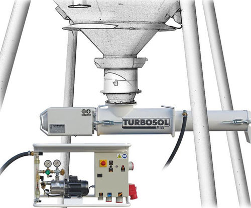 Mélangeur à vis conique - TURBOMIX M55 - TURBOSOL PRODUZIONE SRL - continu / de liquide / pour le béton