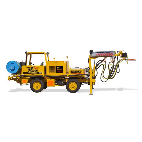 Machine à projeter béton - DRAGON series - TURBOSOL PRODUZIONE SRL