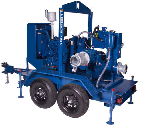Pompe centrifuge - JSV series - Thompson Pump - à boue / électrique / à amorçage assisté par le vide