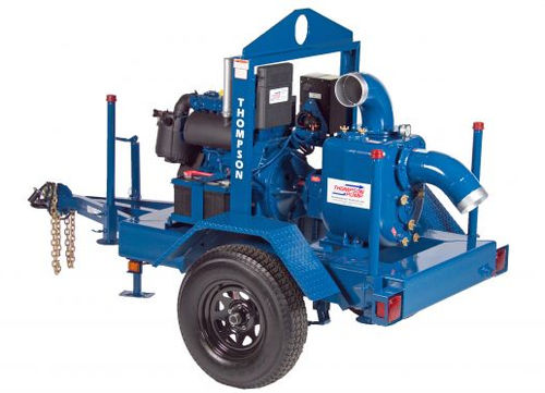 Pompe centrifuge - HT series - Thompson Pump - pour eaux usées / électrique / auto-amorçante