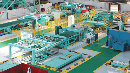 Ligne de découpe transversale pour acier - Nantong Reliantt Co., Ltd. - de tôle / de bobine / d'empilage
