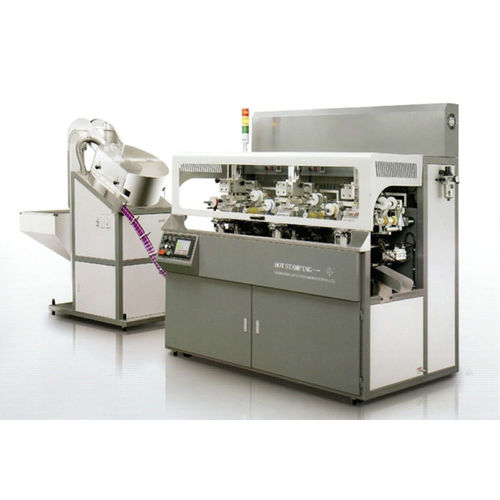 Machine de dorure à chaud électropneumatique - H-TBD2 - LC Printing Machine Factory Limited - pour grande surface d'impression