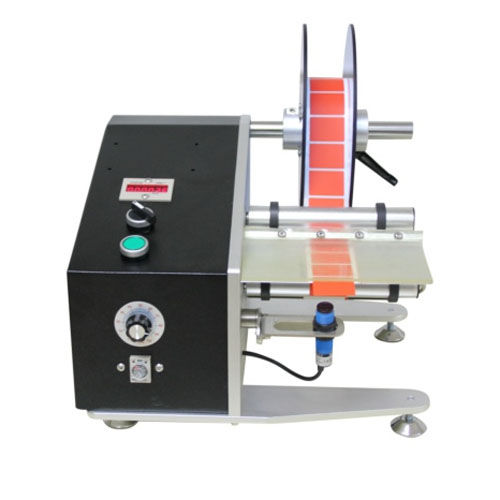 Machine d'étiquetage semi-automatique - LM-37100 - LC Printing Machine Factory Limited - pour bouteilles / pour emballage / pour produits chimiques