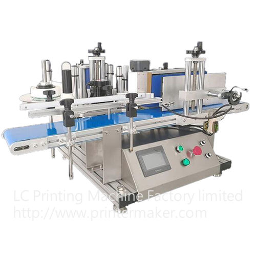 Système d'étiquetage automatique - ALM-21100TP - LC Printing Machine Factory Limited - pour bouteilles / pour l'industrie agroalimentaire / pour l'industrie de la boisson