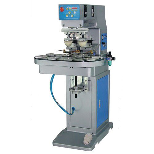 Machine de tampographie à encrier fermé -  P2-250C/8T - LC Printing Machine Factory Limited - à 2 couleurs / pour l'industrie du jouet / pour composants électroniques