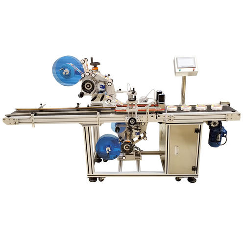 Système d'étiquetage contrôlé par PLC - ALM-836 - LC Printing Machine Factory Limited - semi-automatique / pour bouteilles / pour tubes
