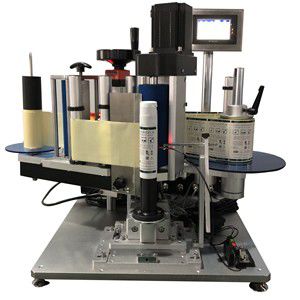 Machine d'étiquetage semi-automatique - LM-41900 - LC Printing Machine Factory Limited - pour bouteilles / pour emballage / pour produits chimiques
