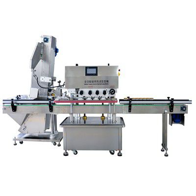 Capsuleuse automatique - ALM-1208XG - LC Printing Machine Factory Limited - de bouteilles / à haute vitesse