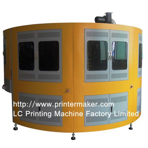 Machine de sérigraphie automatique - SGL-103 - LC Printing Machine Factory Limited - entièrement automatique / couleur / pour l'industrie du verre