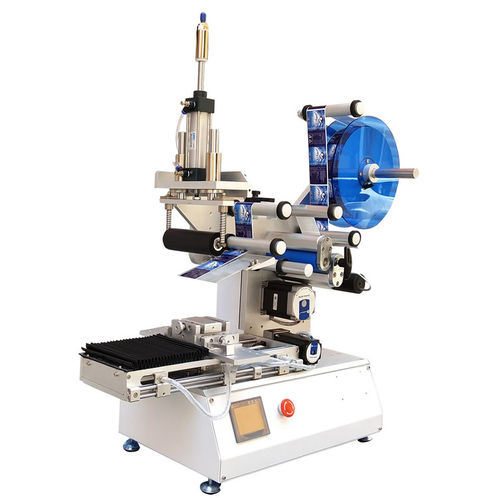 Machine d'étiquetage semi-automatique - LM-803 - LC Printing Machine Factory Limited - pour bouteilles / pour emballage / pour produits chimiques