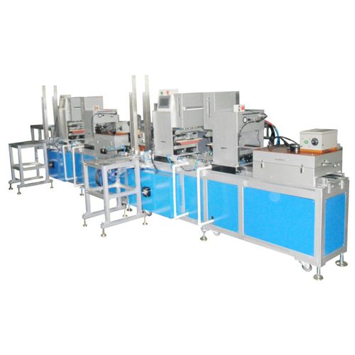 Machine de tampographie à encrier fermé - AWRP-4 - LC Printing Machine Factory Limited - automatique / à 2 couleurs / pour l'industrie du jouet