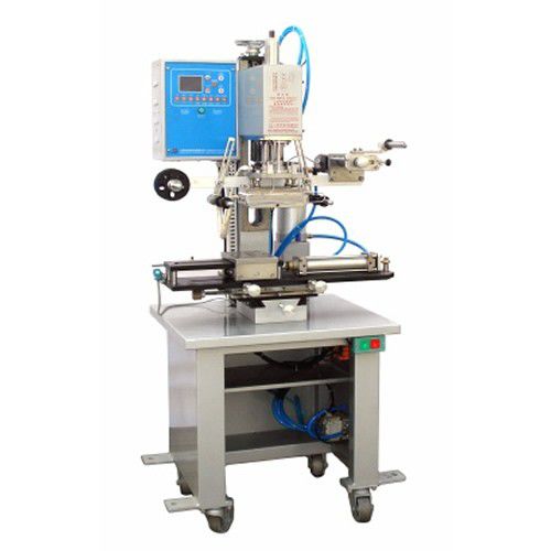 Machine de dorure à chaud électropneumatique - 6BC-150 - LC Printing Machine Factory Limited - pour grande surface d'impression / avec alimentation automatique / pour cuir