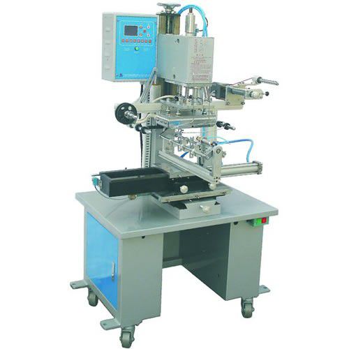 Machine de dorure à chaud électropneumatique - 6B - LC Printing Machine Factory Limited - pour grande surface d'impression / avec alimentation automatique / pour cuir