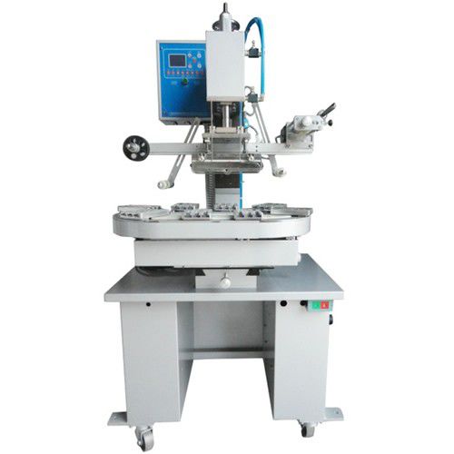 Machine de dorure à chaud électropneumatique - 2A/C - LC Printing Machine Factory Limited - pour grande surface d'impression / avec alimentation automatique / pour cuir